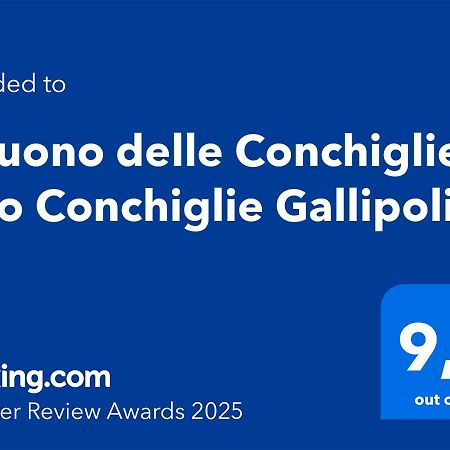 Il Suono Delle Conchiglie - Lido Conchiglie Галліполі Екстер'єр фото